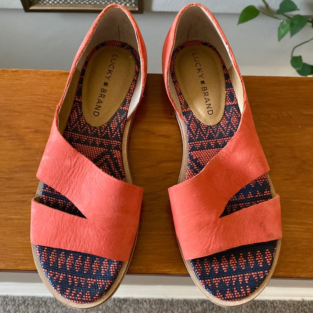 Lucky Brand Felicitas Leather Flats